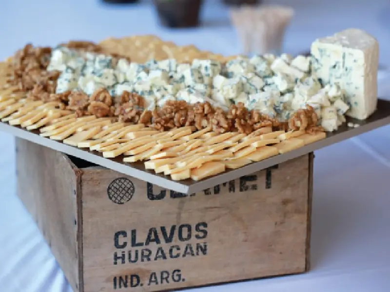 Selección de quesos artesanales para eventos